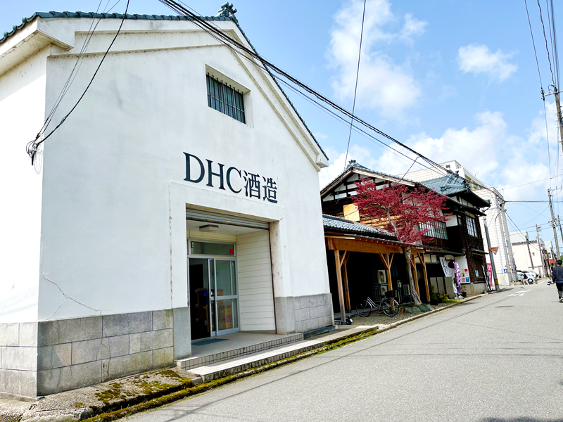 DHC酒造の電動キックボードのポート